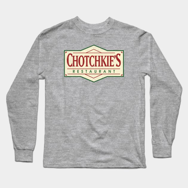 Chotchkie's Restaurant - vintage Office Space logo Long Sleeve T-Shirt by BodinStreet